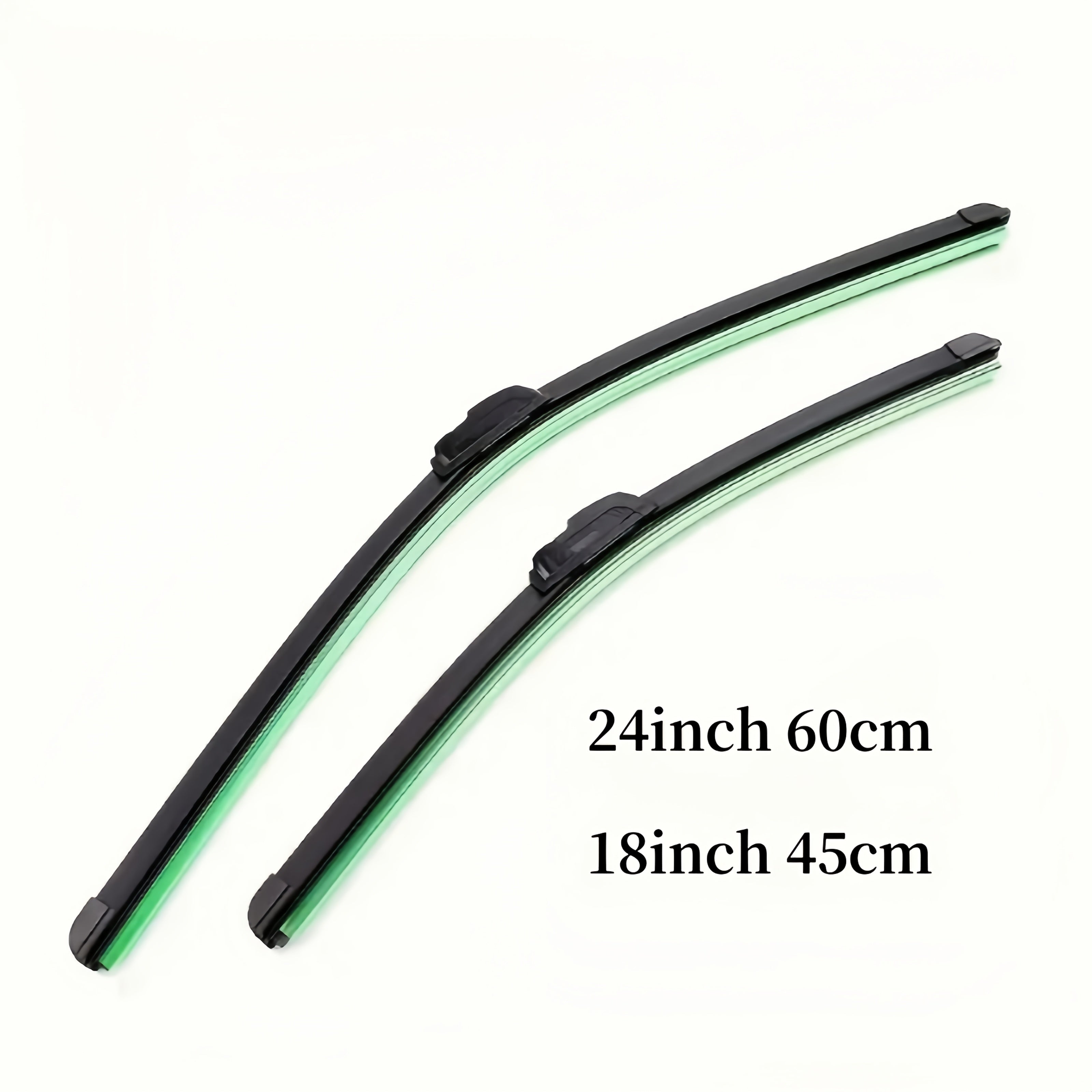 All-Season Windshield Wiper Blades, Durable Double Set for Front Glass