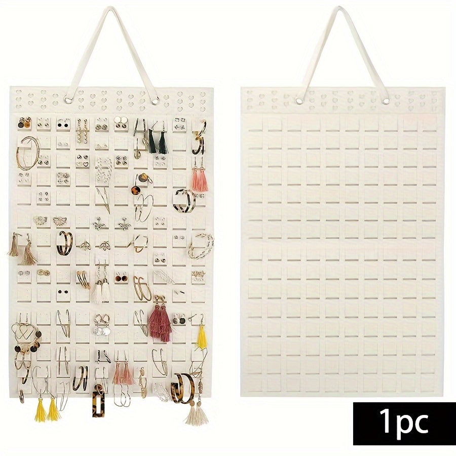Подвесной органайзер для украшений из фетра для серег и ожерелий, стильное домашнее украшение