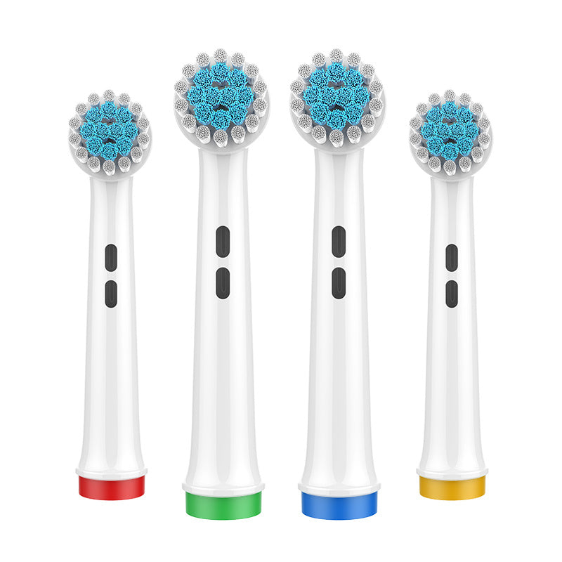 4Pcs Sensitive Electric Toothbrush Heads Soft Gentle Compatible with Oral-B