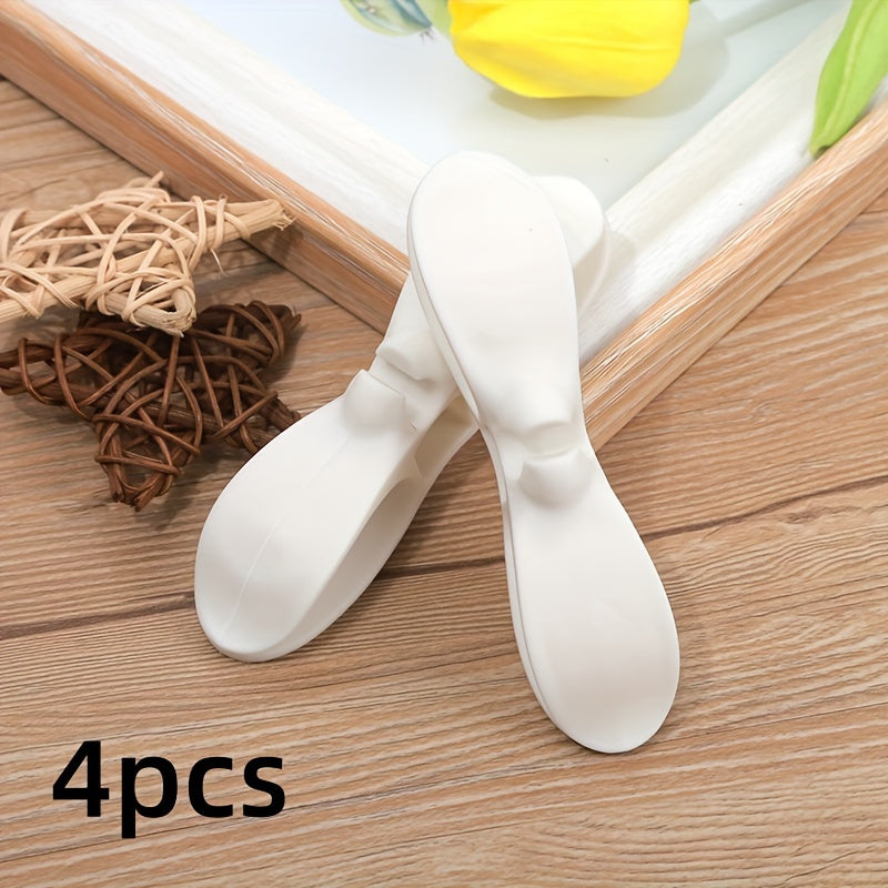 4 Black and White Bendable Silicone Wire Harness Organizer Stickers for Cable Management