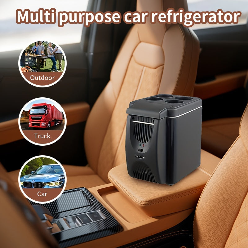 Portable Mini Car Refrigerator 12V Insulation Cooler for Camping and Travel