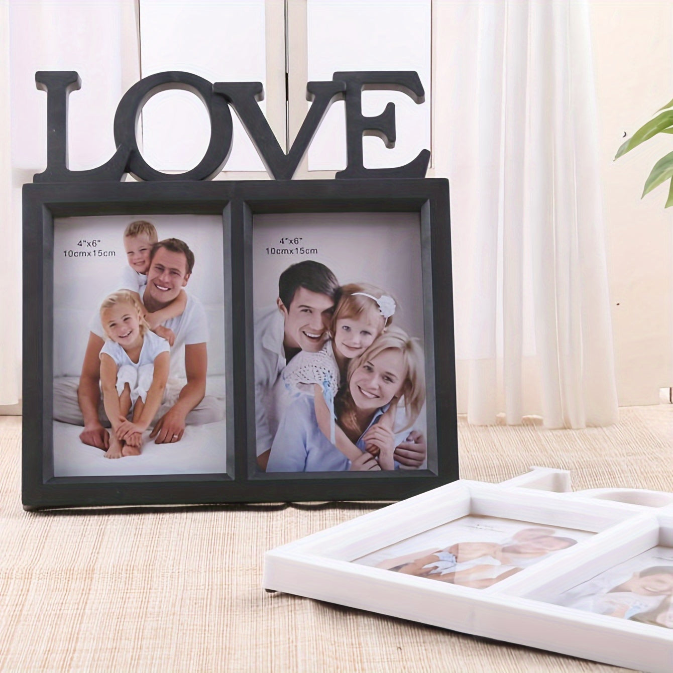 Винтажная деревянная фоторамка для семейных фотографий декоративное украшение для дома подарок