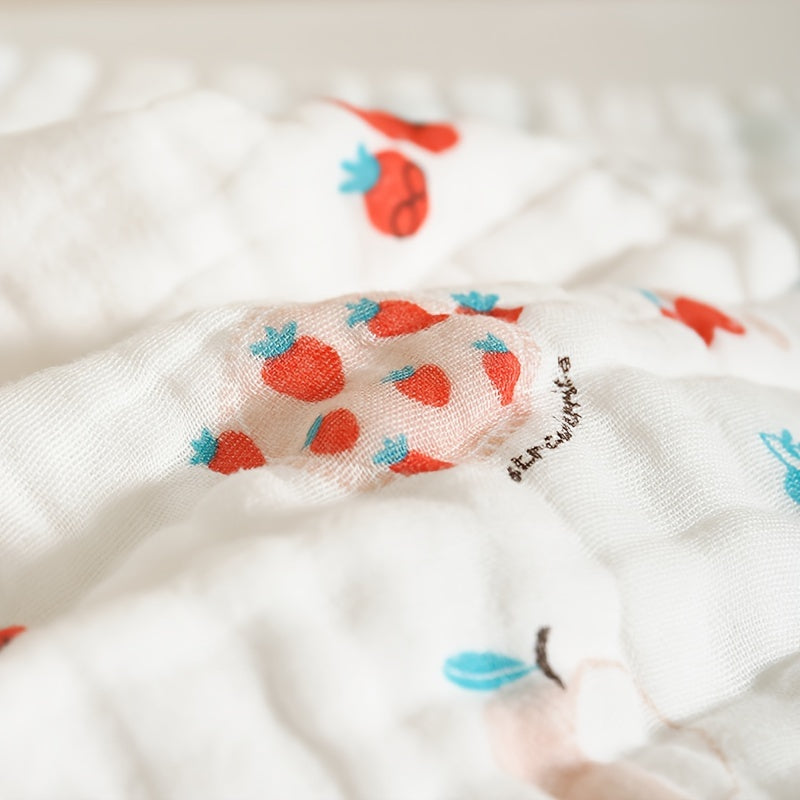 Полотенца с авокадо: шестислойный квадрат, маленький квадрат для малышей, для лица, высокоабсорбирующая марля, для слюны, высокоплотные детские и умывальные полотенца.