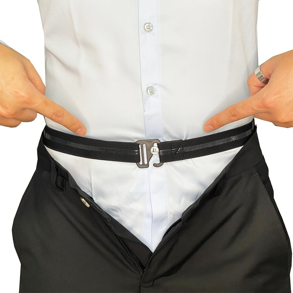 Uniseks sozlanadigan elastik ko'ylak tutqichli, sirpanmaydigan, kostyum ko'ylagi tutqichi, naylon tucking garter