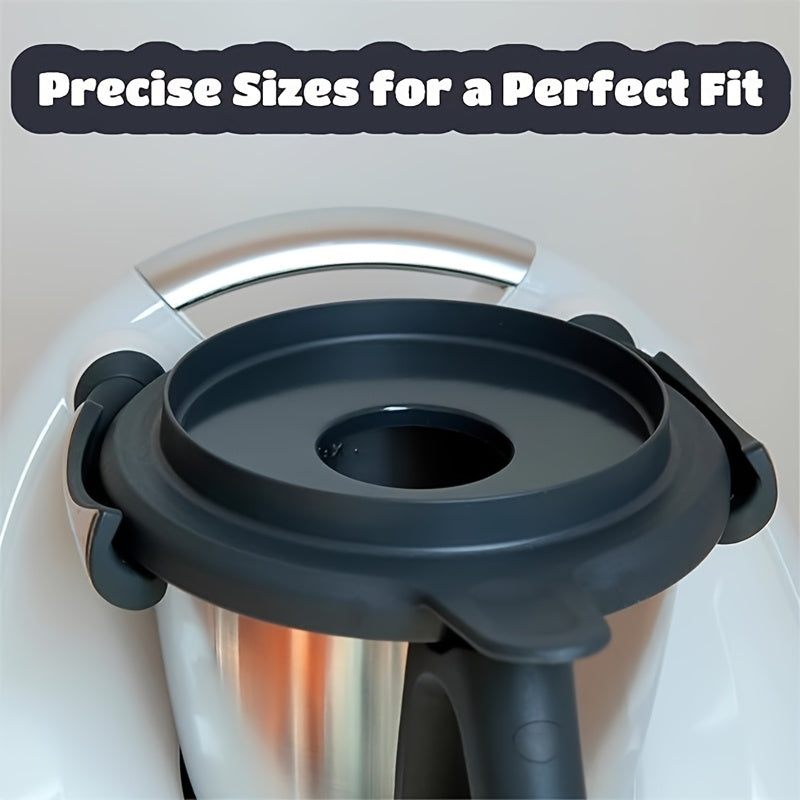 Leak-Proof Mixing Bowl Lid for TM5 TM6 Food-Safe Silicone and Nylon Cover