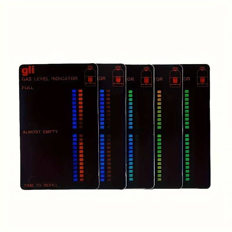 Magnetic Gas Level Indicator for Propane and Butane LPG Cylinders Temperature Stick for RVs and Trailers
