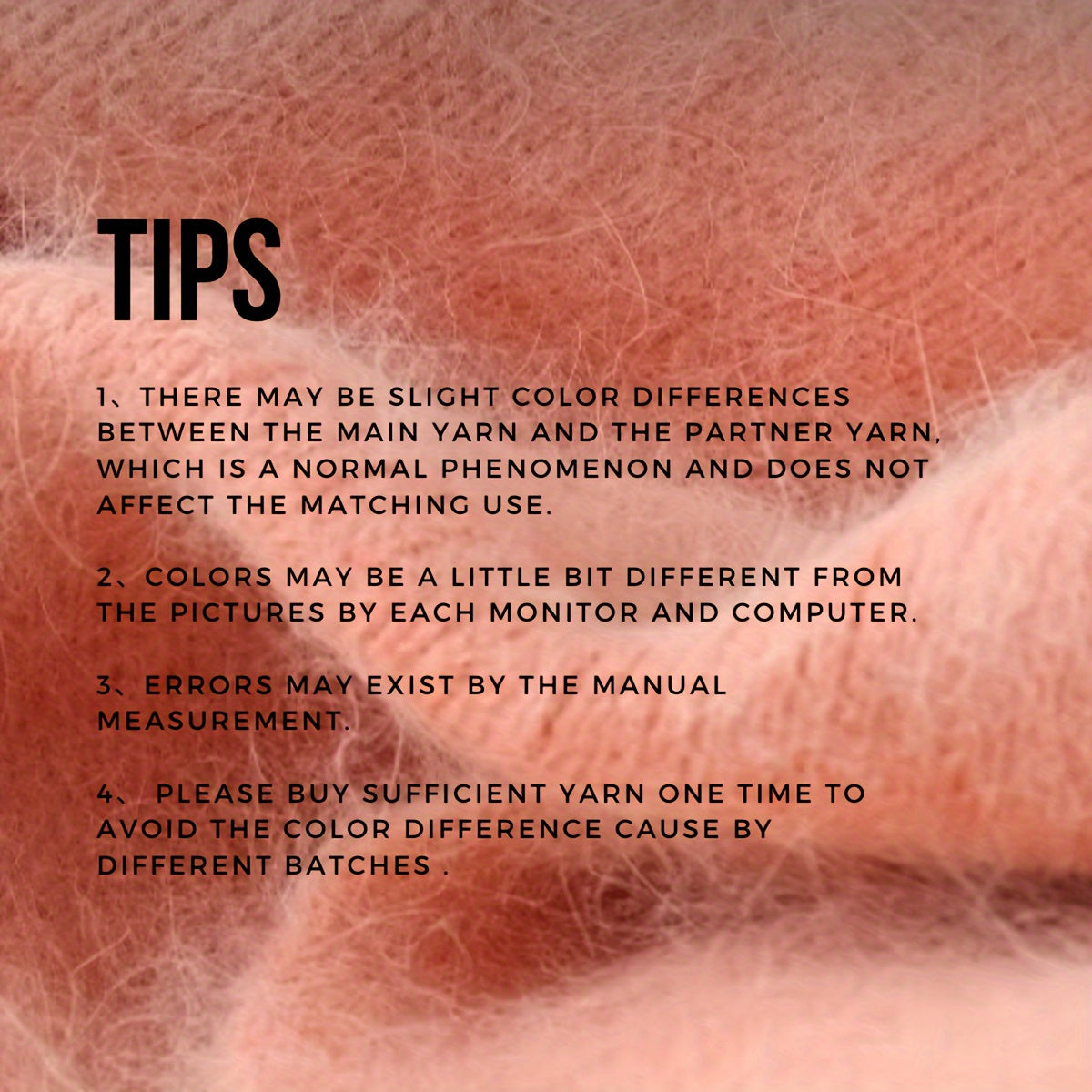 Multicolor Faux Mink Wool and Long Wool Knitting Yarn Set for Scarves Sweaters Hats 280g