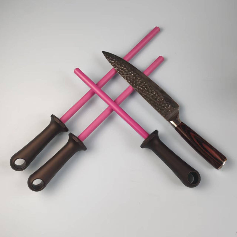 Керамический точильный стержень 20.32/25.4/30.48 см для заточки ножей, прочный, нескользящий