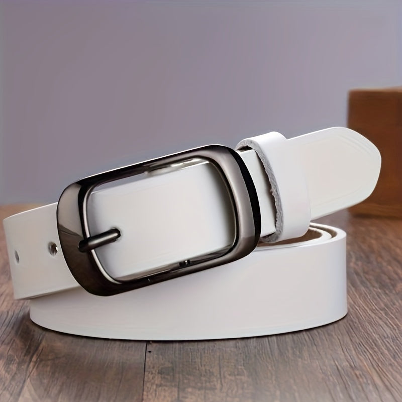 Vintage PU Leather Belt for Women Waist Belt for Jeans Pants Dresses Accessories