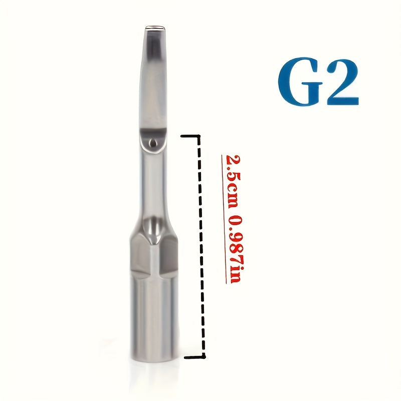 5-Piece Stainless Steel Dental Cleaning Attachments Set for Gum Health Manual Teeth Cleaning