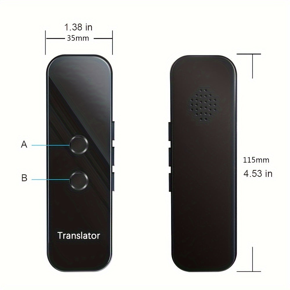 Portable Language Translator Device Supports 137 Languages Two-Way Instant Voice Translation
