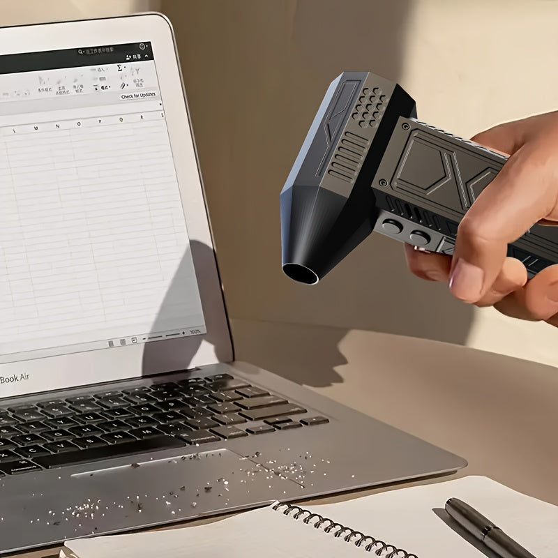 Rechargeable Mini Jet Fan with 10000mAh Battery Portable Compressed Air Duster for Indoor Outdoor Use