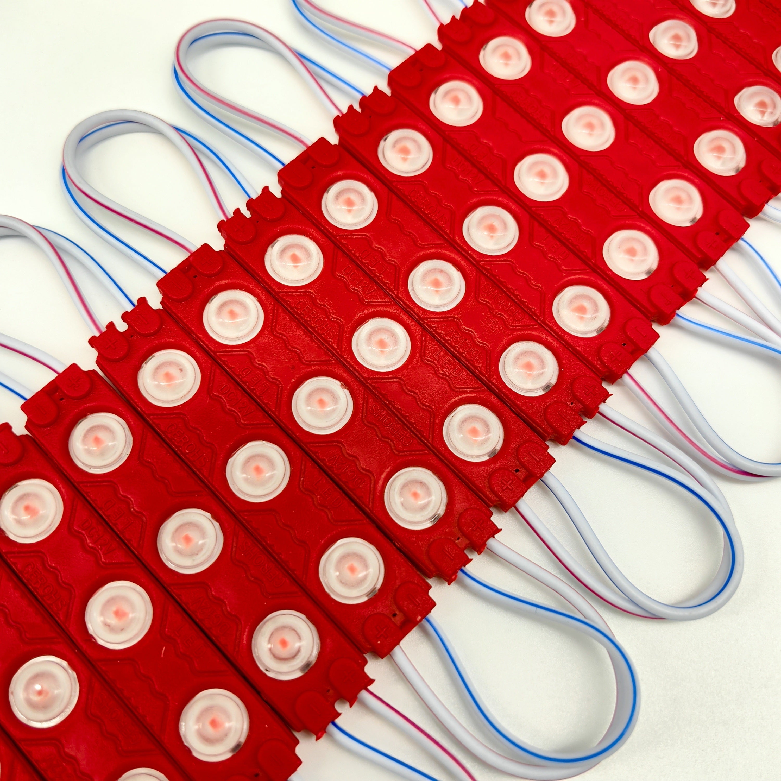 Kit de 20 piezas de módulos LED 2835 con cinta IT para señalización con letras en canal