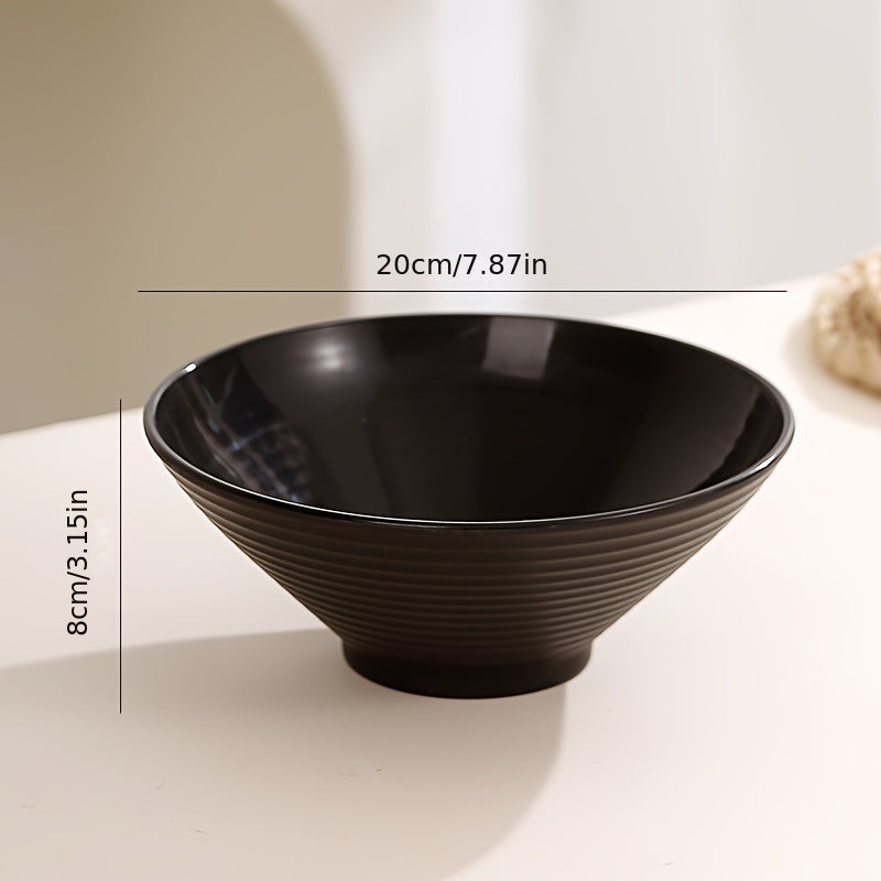 1 yoki 4 ta mustahkam 8 dyuymli Lamian Noodles idishlari to'plami, 35oz sig'im, mikroto'lqinli pech va idish yuvish mashinasida xavfsiz, turli ranglarda makaron, don va atıştırmalıklar uchun ko'p qirrali.