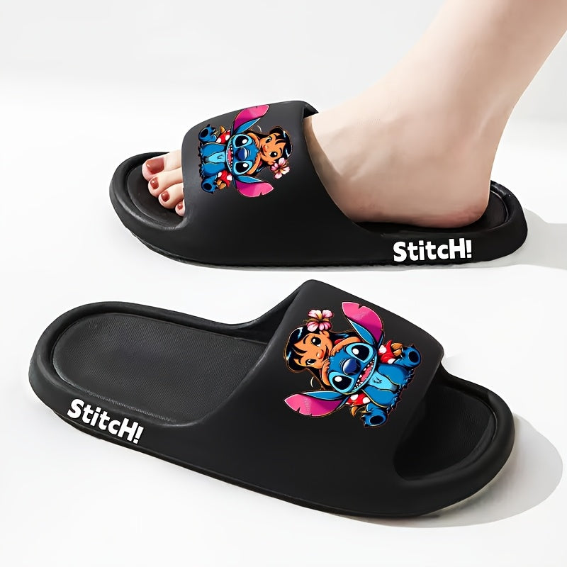 Unisex Cartoon EVA Slippers Breathable Soft Sole Open-Toe Casual Shoes