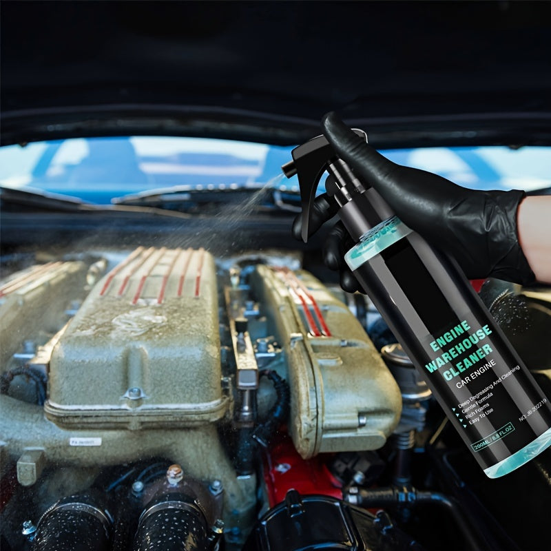 Powerful Engine Compartment Cleaner Deep Clean Shine Auto Detailing Accessory