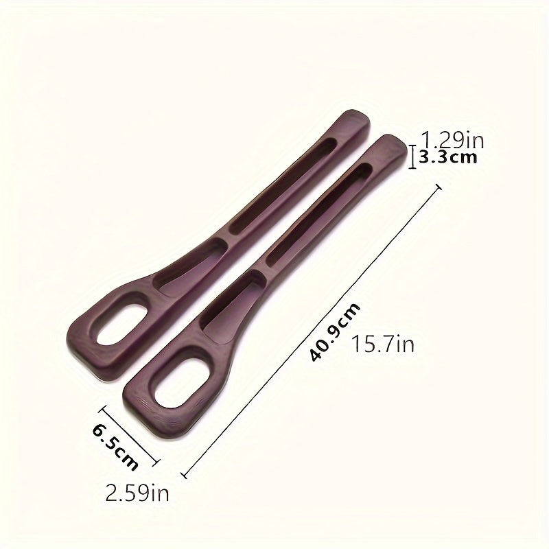 2-Pack EVA Car Seat Gap Organizer Straps - Anti-Slip Key Phone Coin Storage