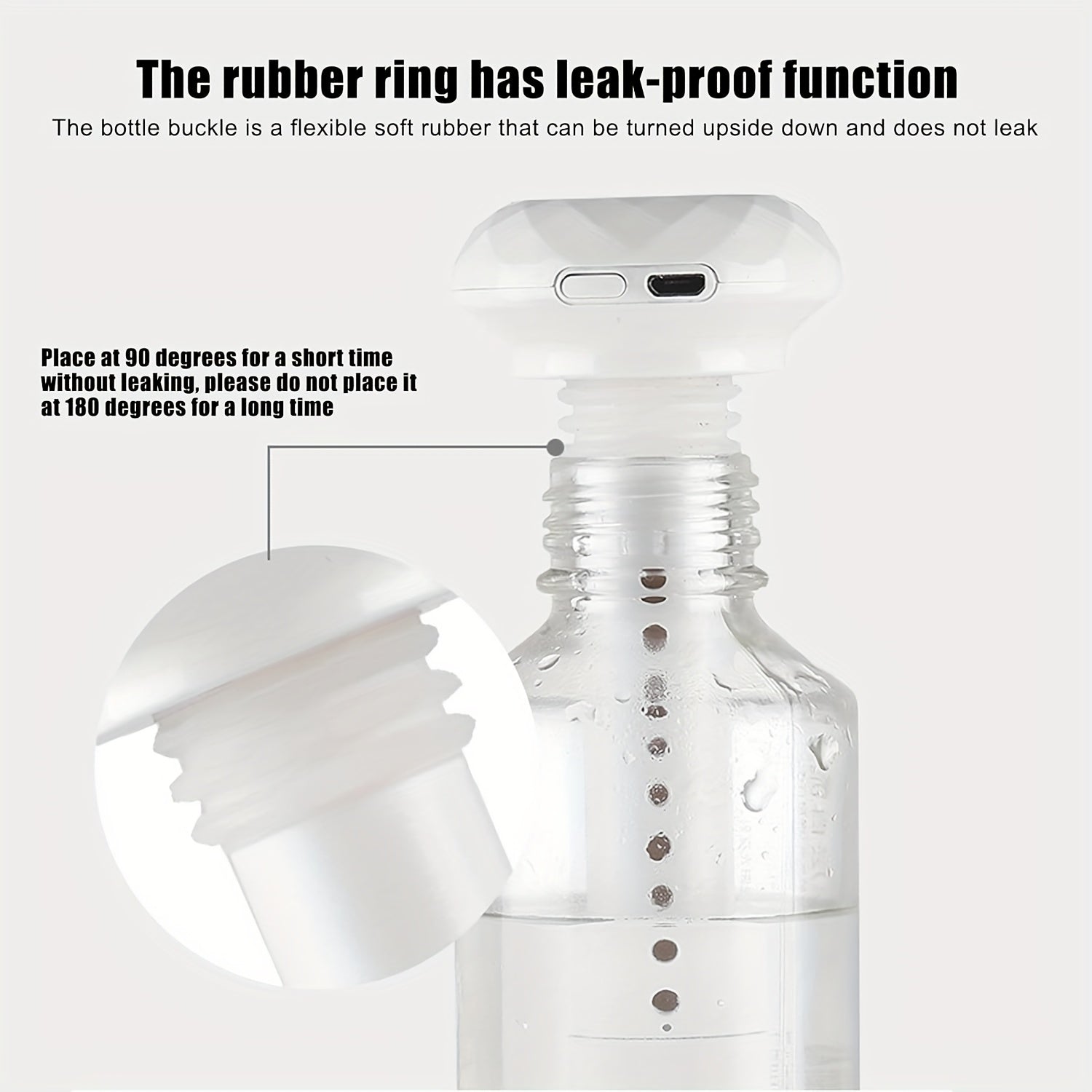 Portable Mini Humidifier USB Desktop Cool Mist for Office Plant Travel