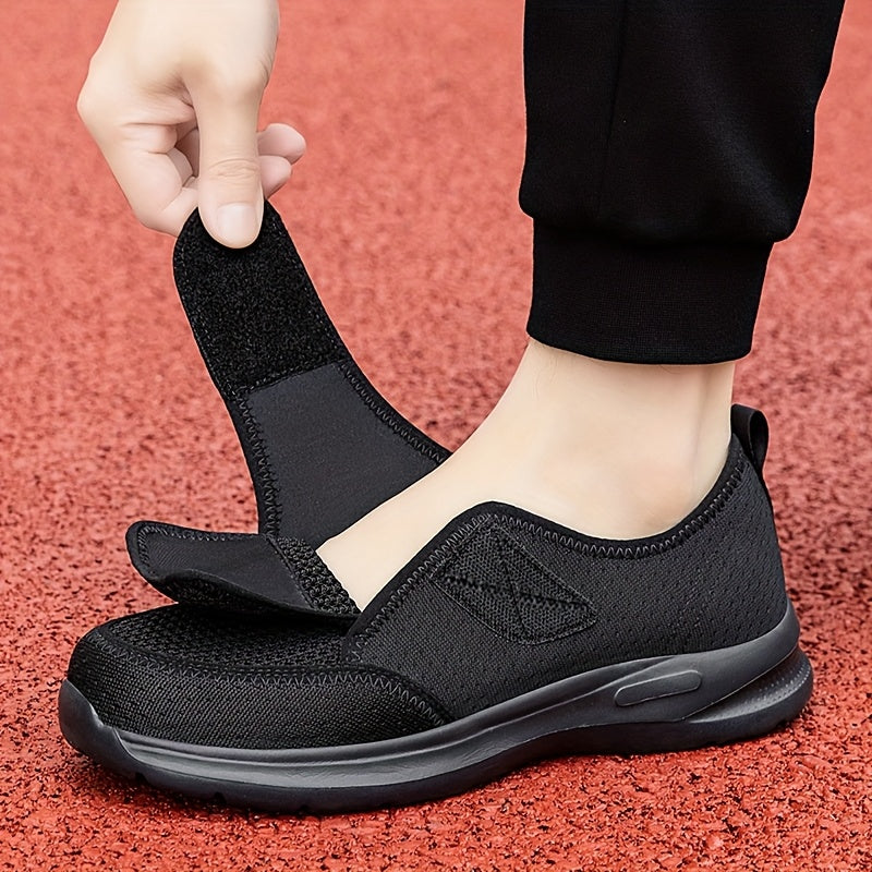 Women's Wide Fit Orthopedic Walking Shoes Breathable Mesh All-Season