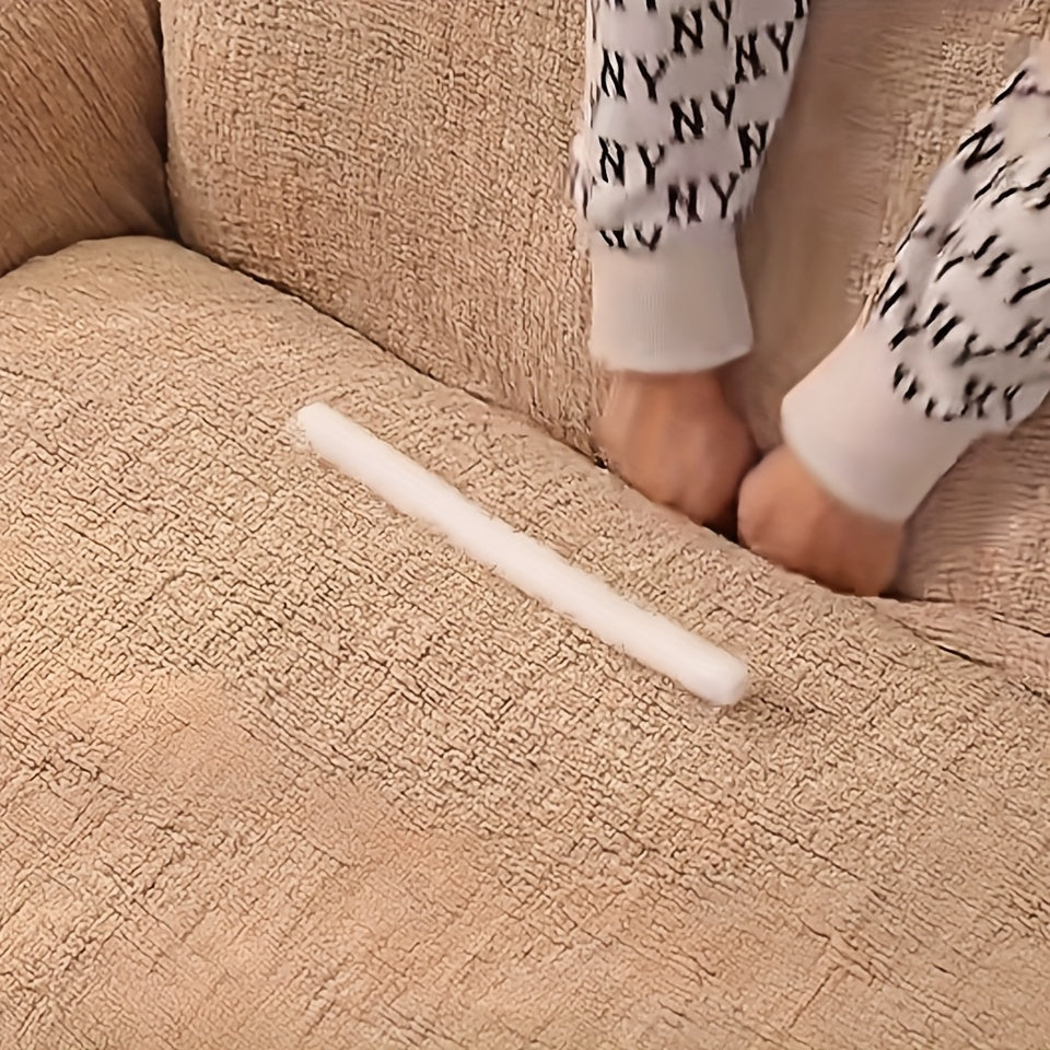 10/20pcs White Foam Sofa Cover Anti-slip Strips Clips for Securing Bed or Couch