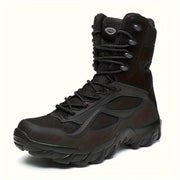 Men's Hiking Boots High-Top Outdoor Shoes with EVA Sole