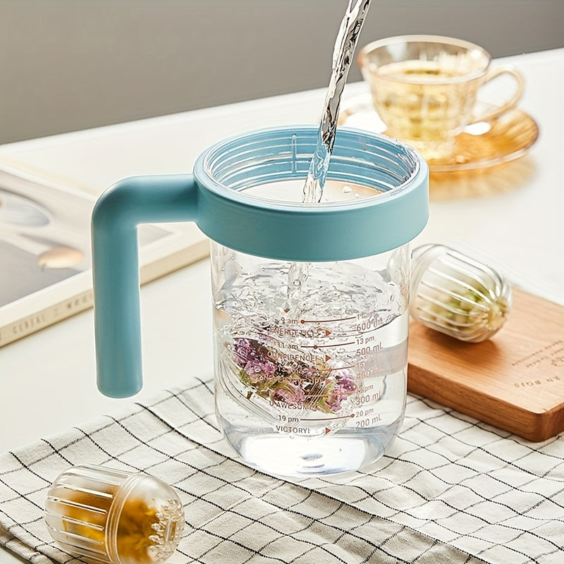 Uy oshxonasi uchun shaffof plastmassa choy qoldiruvchi to'plam