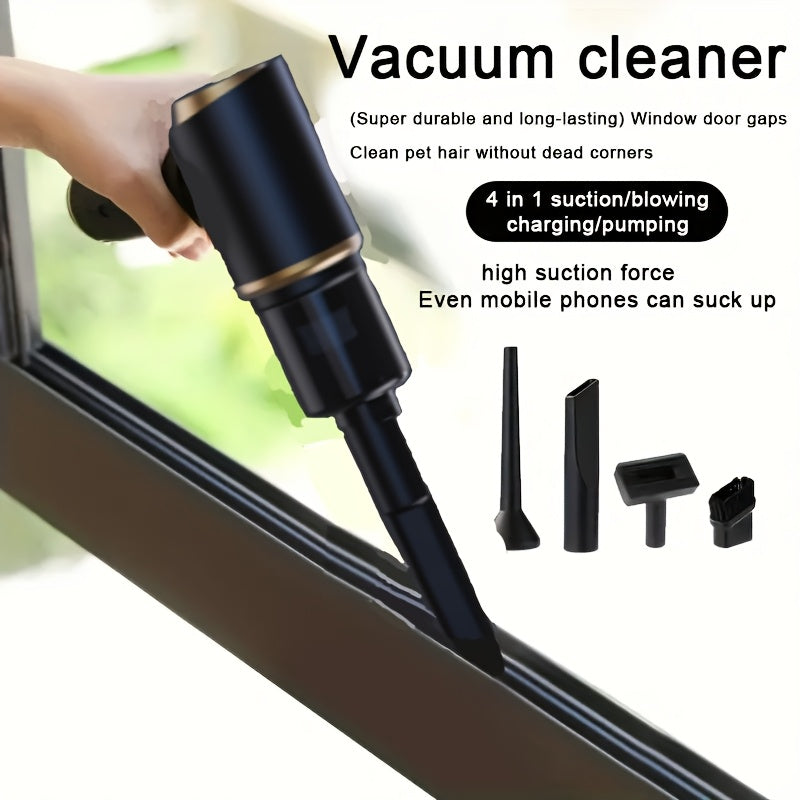 Wireless Handheld Vacuum Cleaner 1500mAh Portable Cordless 3.7Kpa Suction