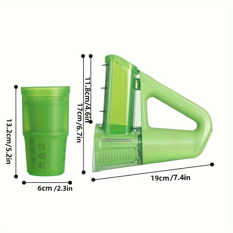 Electric Handheld Vegetable Chopper Slicer with Stainless Steel Blades USB Rechargeable