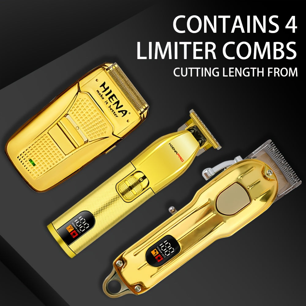 Cortapelos inalámbrico recargable con USB, afeitadora eléctrica con batería de litio de 2000mAh