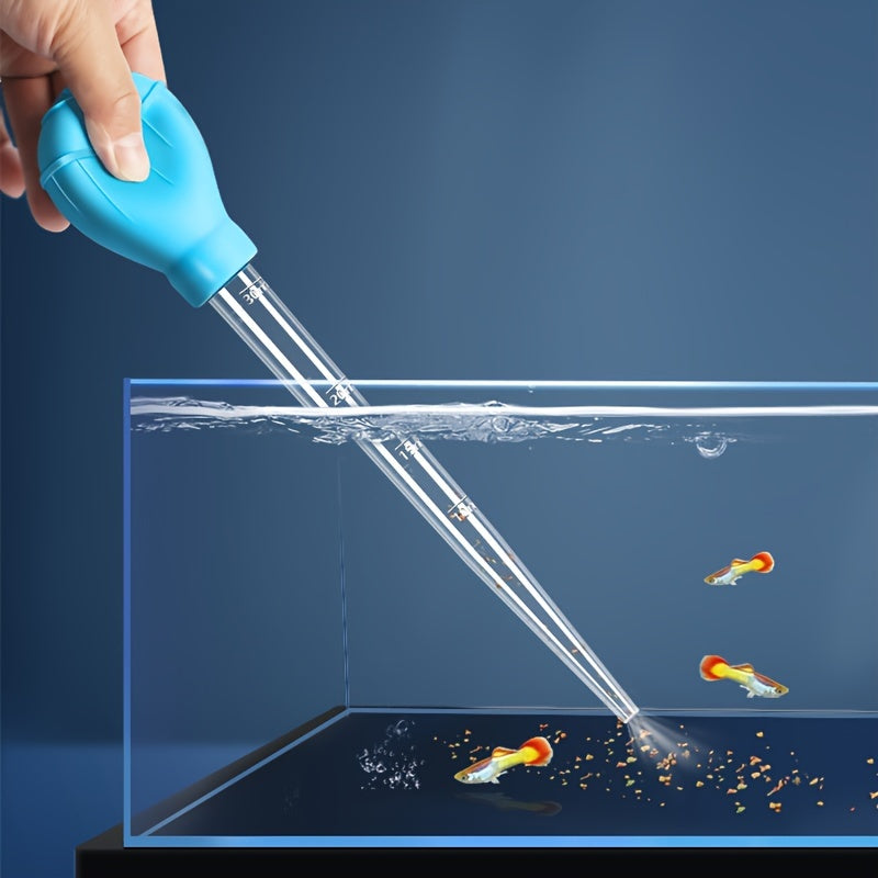 Aquarium Siphon Vacuum Cleaner with Multiple Lengths and Capacities for Fish Tank Cleaning