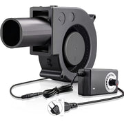 Mos funksiyali olovli pech uchun sozlanadigan tezlikdagi ventilyator, yog'och uchun barbekyu, chiqindi yog' fan