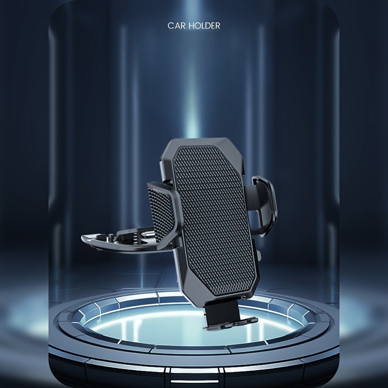 Avtomobil telefoni uchun tutqich, avtomobil CD navigatsiya o'rnatgich, 360° aylantirish, bardoshli plastmassa