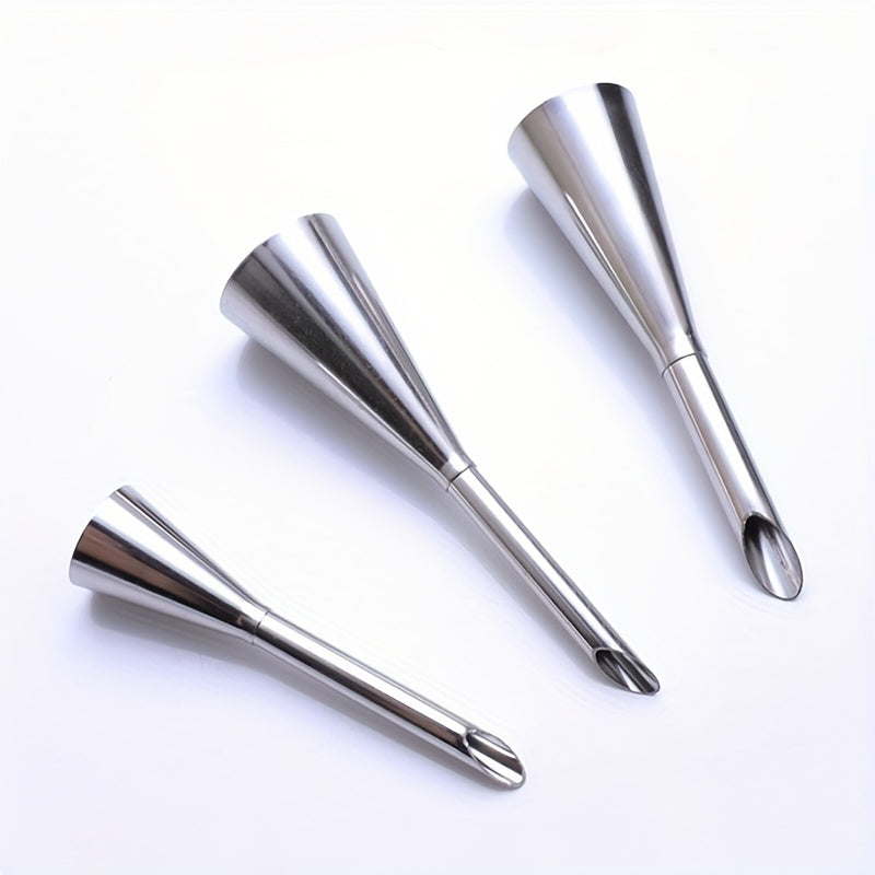 Набор насадок и мешков для трубопроводов 23/24/26 штук из нержавеющей стали, кондитерские насадки для украшения тортов