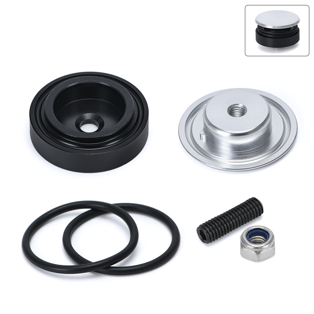 Avtomobil orqa shisha yuvish moslamasini olib tashlash to'plami, alyuminiy plomba qopqog'i, universal avtomobil aksessuarlari