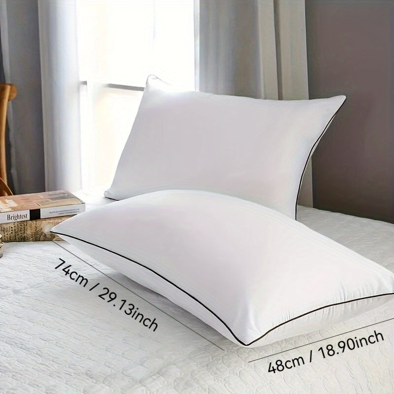 Soft Plush 4-Pack Travel Neck Support Pillows for Home and Daily Use