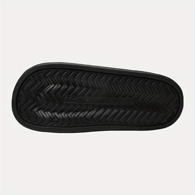 Women's Cartoon Bear Pattern Slip-On Indoor Slides Soft Sole Comfortable House Shoes