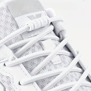 No-Tie Elastic Lace Shoes for Men and Women Quick-On Flat Shoe Laces