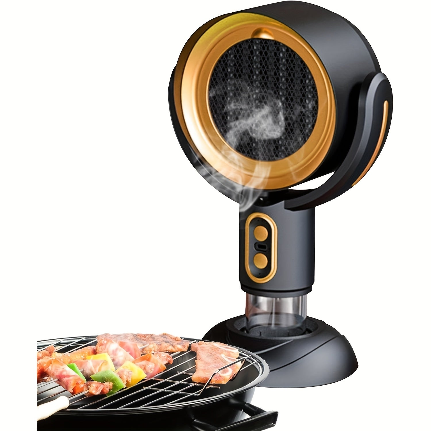 Портативный вентилятор для вытяжки с USB-питанием для внутренней вентиляции кухни