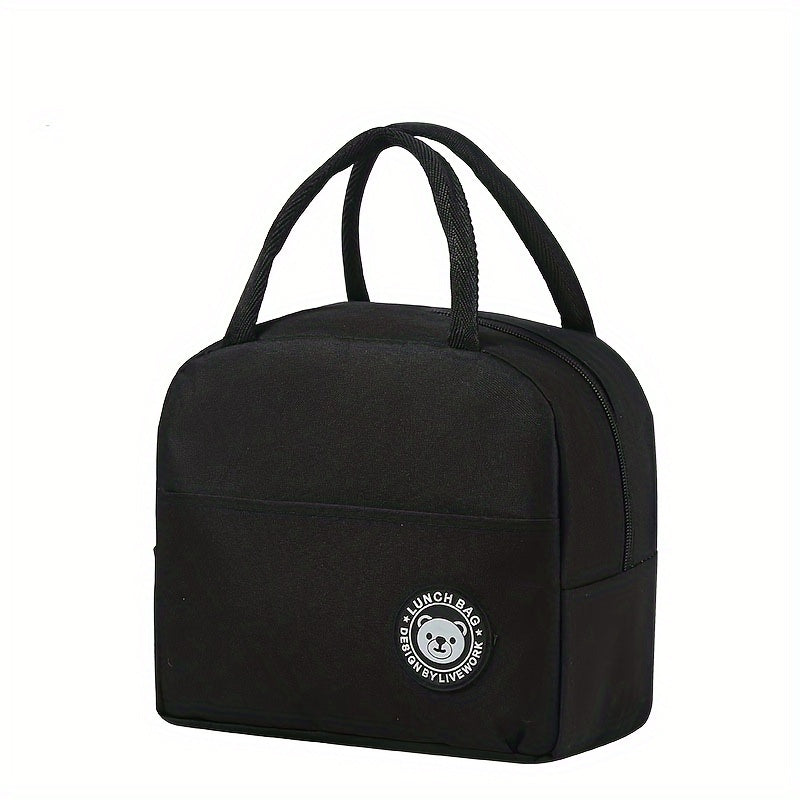 Insulated Waterproof Food Storage Bag with Adjustable Size for Travel and Picnic