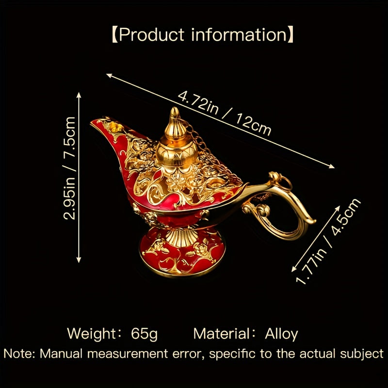 Metal Wall Art Make-a-Wish Aladdin Scene Decor for Home Festival Party