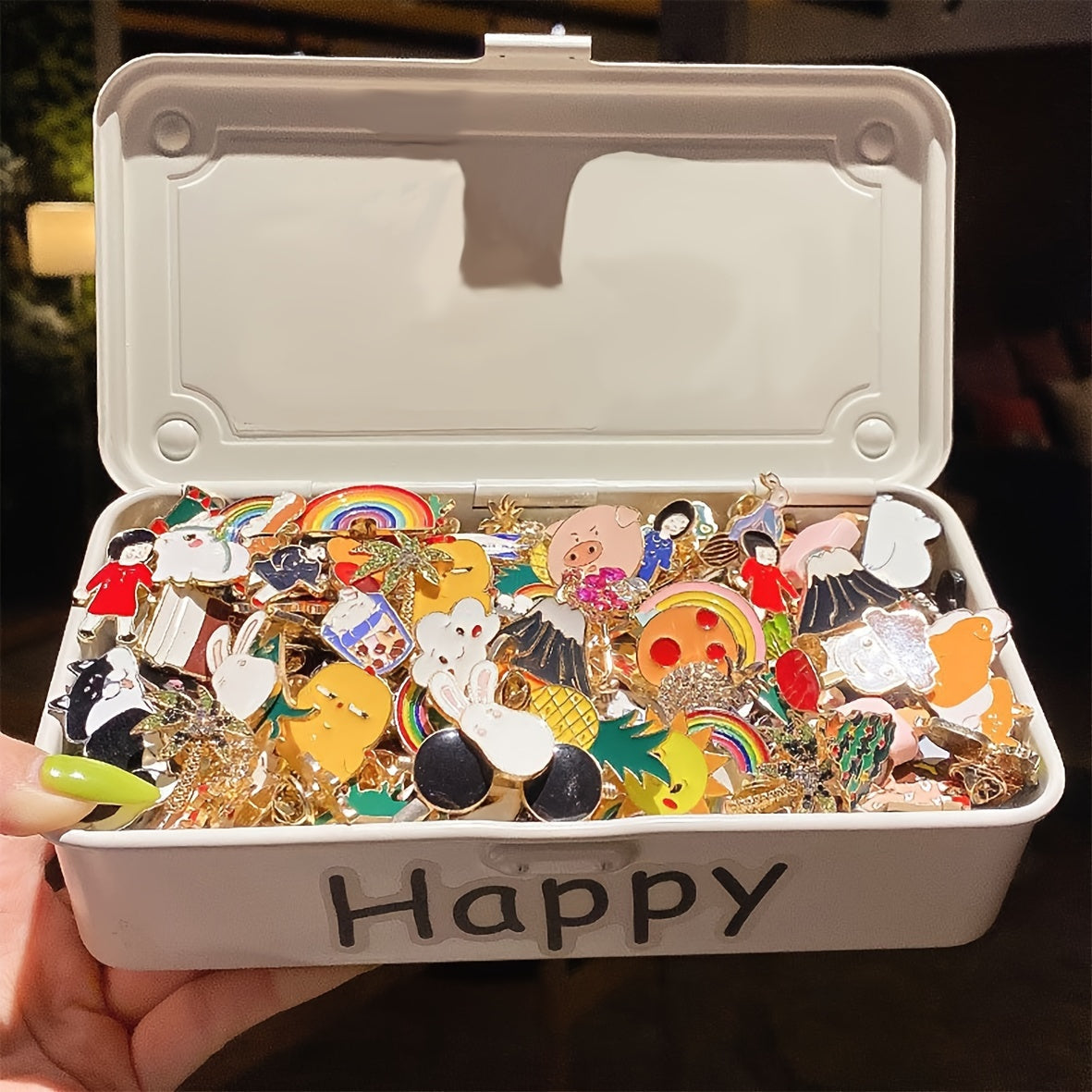 Набор из 30 очаровательных и милых булавок-бабочек - изготовлены из сплава, идеально подходят для украшения рюкзаков, шляп и одежды. | Веселая коллекция значков для женской моды