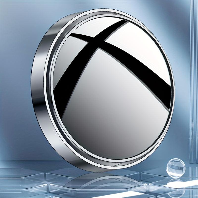 2pcs Car Rearview Mirror Blind Spot Round Wide-Angle Adjustable Safety