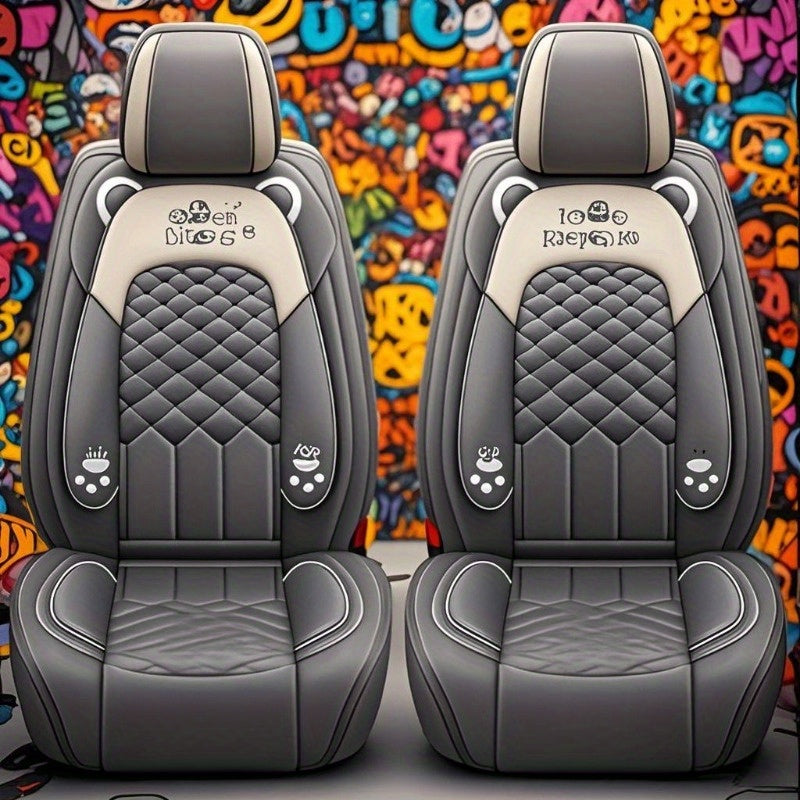 Five-Seat Car Seat Covers Breathable Lightweight Easy Install Multi-Color