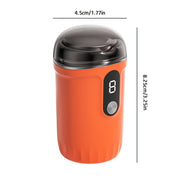 Rechargeable Electric Foot Grinder with Power Indicator and Interchangeable Grinding Heads