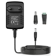 12V 1A Power Supply Adapter for Security Cameras DVRs NVRs with Overload and Short Circuit Protection