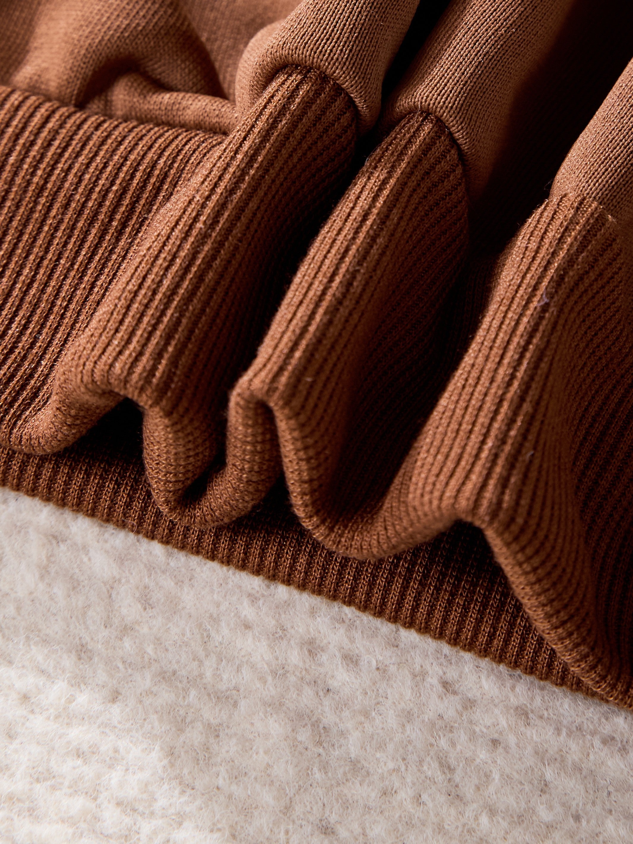 Children's Long Sleeve Two-Piece Suit for Outdoor Play Polyester Geometric Pattern