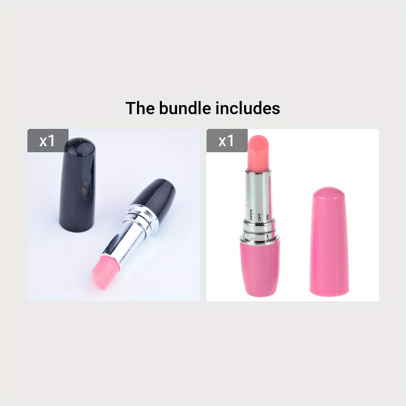 Ayol uchun Silikon Mini Vibrator Lipstick Shovqinli Masturbatsiya O'yinchoqi