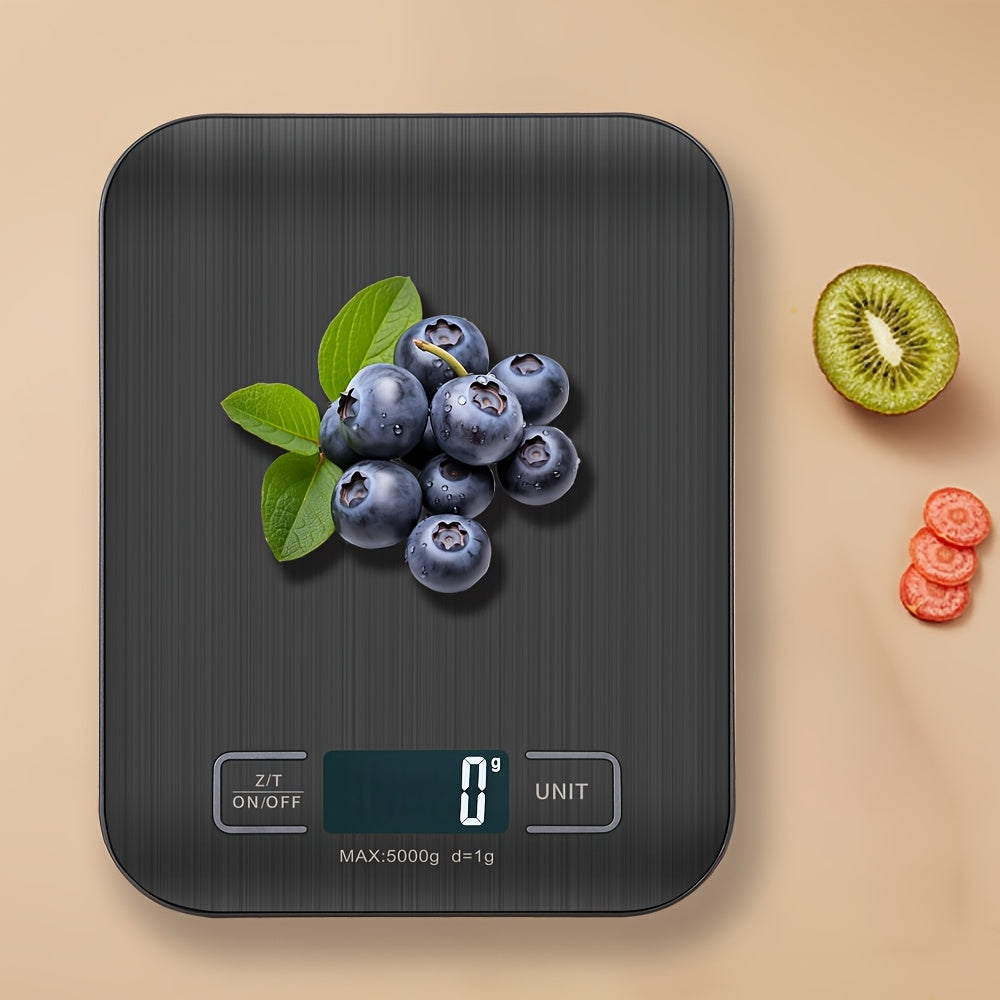 Digital Kitchen Scale 22lb/50kg with LCD Display, Lightweight Plastic, for Baking and Cooking