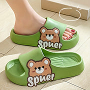 Women's Slip-On Cushioned House Shoes Indoor Outdoor Non-Slip Slippers