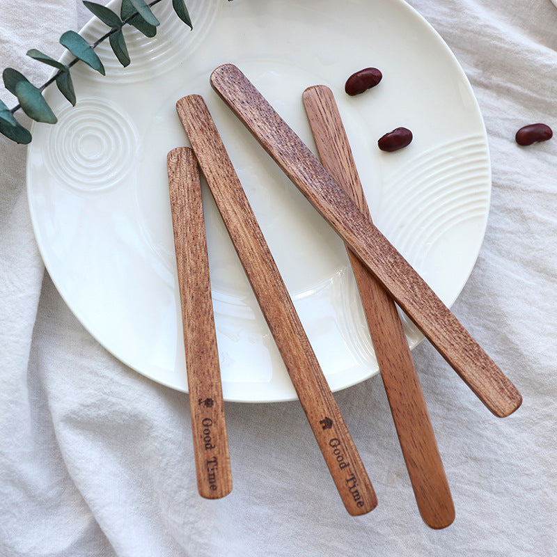 Acacia Wood Stirring Stick Reusable Eco-Friendly Coffee Tea Milk Ice Cream
